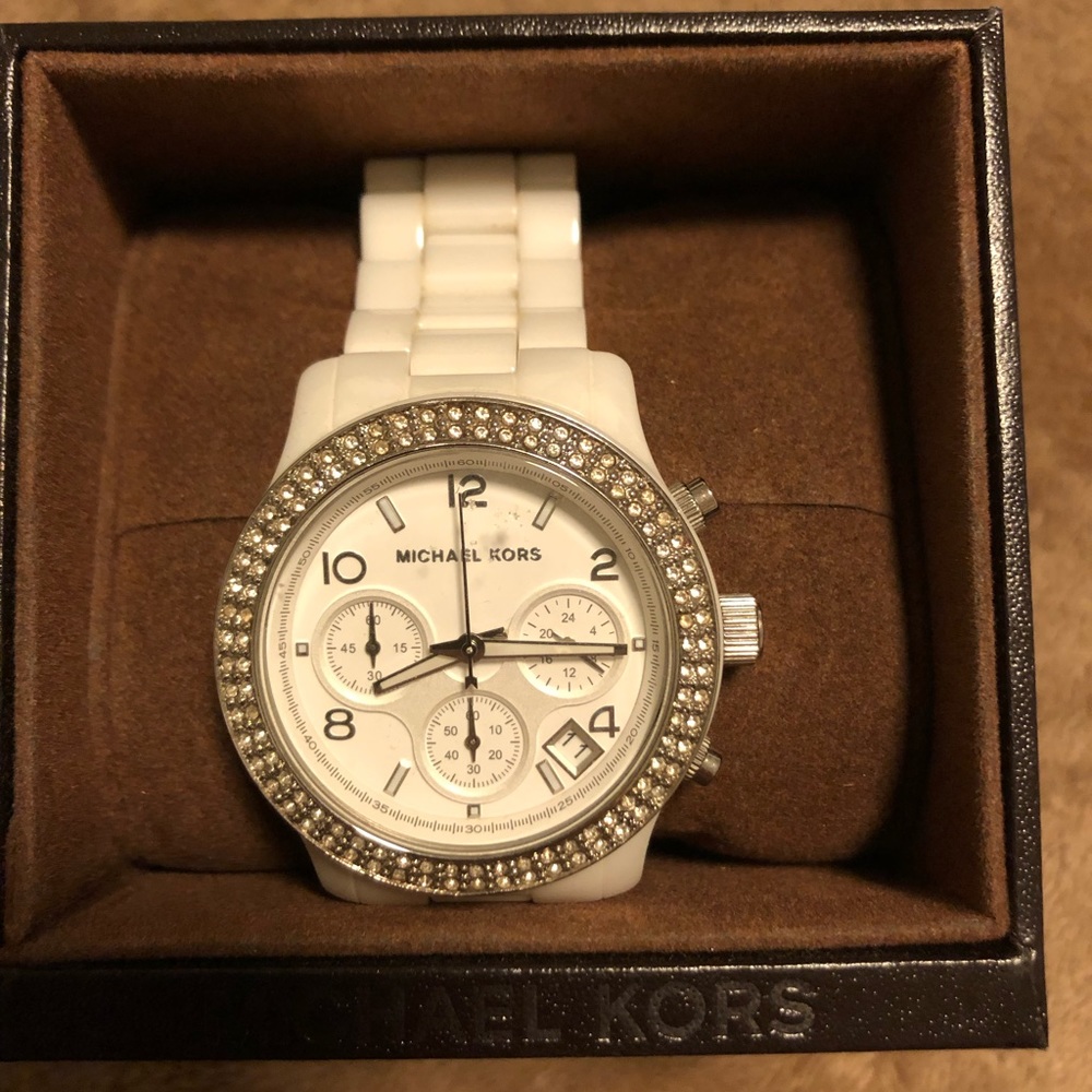 White Michael Kors Watch